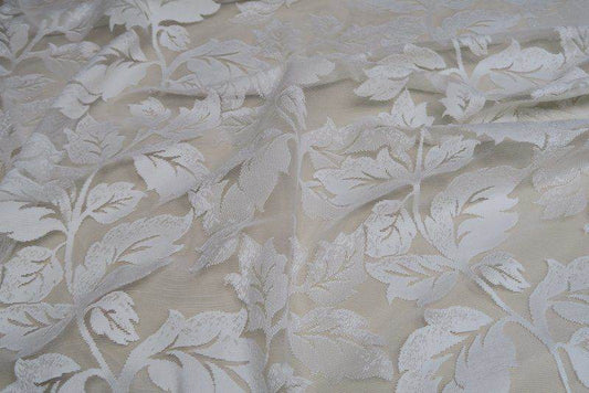 IRVINE Lace Fabric, 55 Inch. in Width Ivory Fabrics Star
