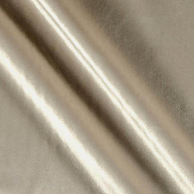 Shiny Velvet Fabric, 72 Inch. in Width, Ideal Material for Home Décor Ivory Fabrics Star