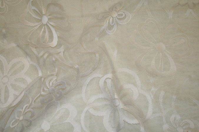 JUST BEAUTIFUL Lace Fabric, 58 Inch. in Width Ivory Fabrics Star