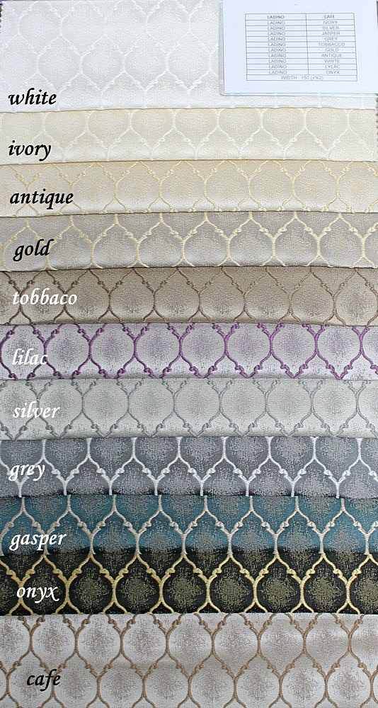 Ladino Jacquard Fabric, 55 Inch. in Width, | Home Decor Fabrics Star
