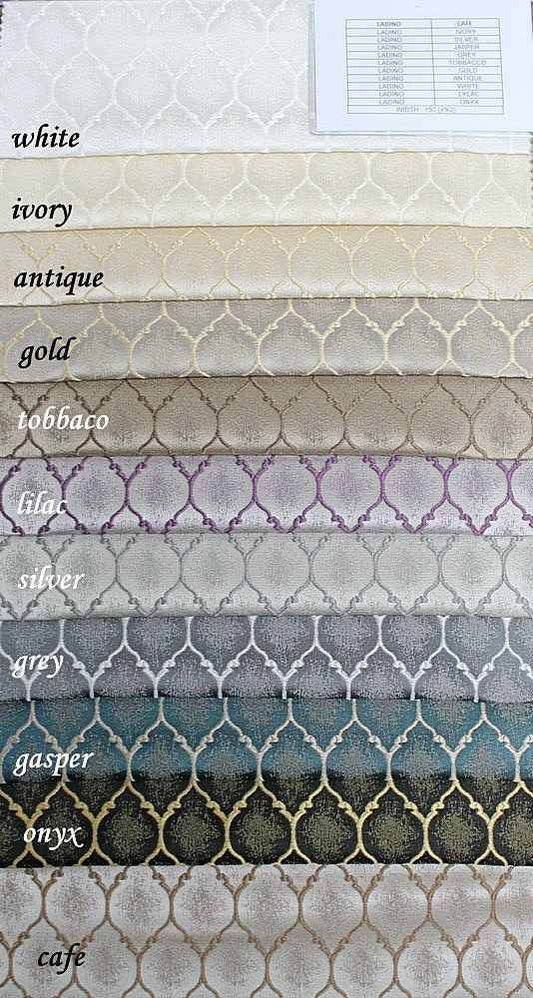 Ladino Jacquard Fabric, 55 Inch. in Width, | Home Decor Fabrics Star