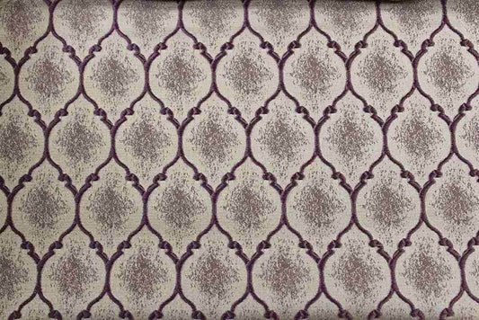 Ladino Jacquard Fabric, 55 Inch. in Width, | Home Decor Lilac Fabrics Star