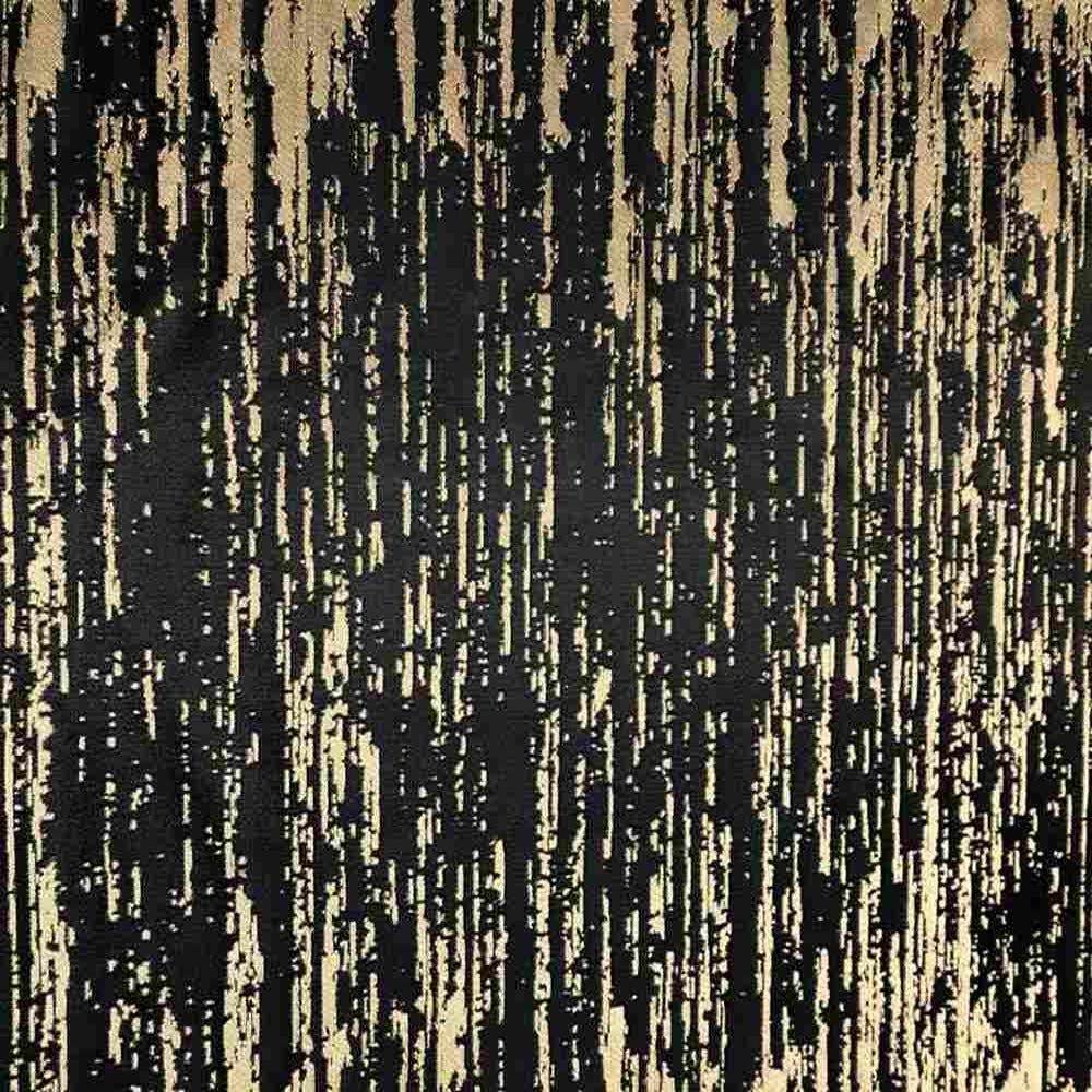 Lanora Jacquard Fabric, 118 Inch in width, | Home Decor Gold Black Fabrics Star