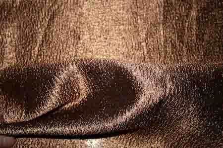 LUXURY Crushed Fabric, 110 Inch. in Width Copper Fabrics Star