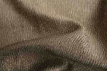 LUXURY Crushed Fabric, 110 Inch. in Width Mocha Fabrics Star