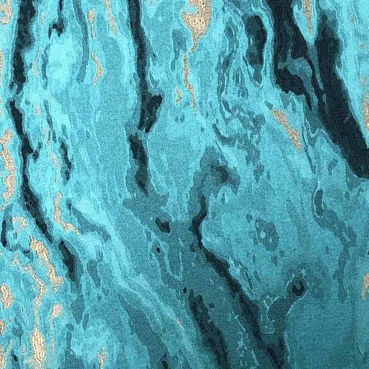 Mahwah Metallic Marbleized Fabric - 54 Inch. in Width, | Home Decor Green Fabrics Star