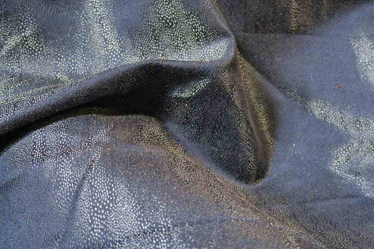Navy Marisol Jacquard Fabric by the Yard - 58 Inch Wide Fabrics Star