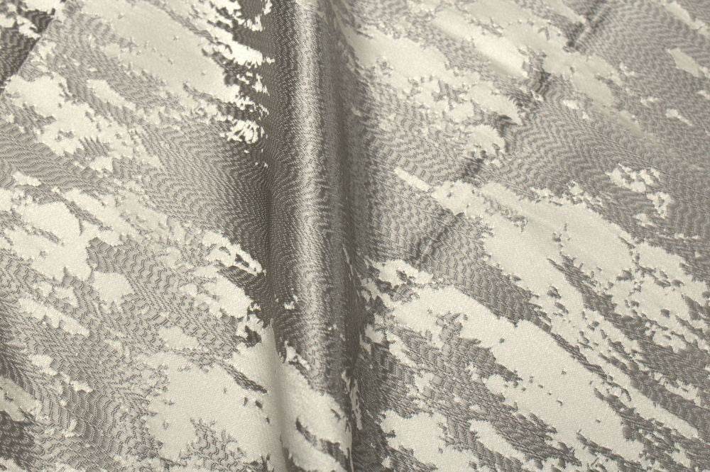 MARMORE Jacquard Fabric, 118 Inch. in Width Silver Fabrics Star