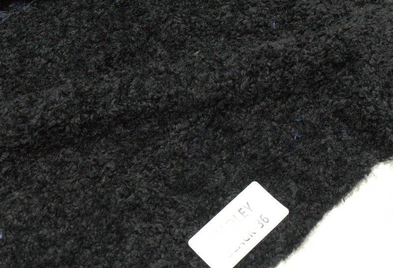MEDLEY Cozy Crushed Fabric, 110 Inch. in Width - Dry Clean only Black Fabrics Star