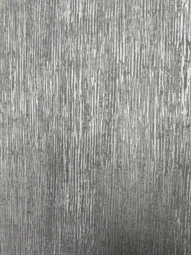 MOWHAK Jacquard Fabric, 115 Inch. in Width Silver Grey Fabrics Star