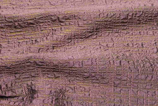 NOBLE Jacquard Fabric, 60 Inch. in Width Purple Fabrics Star