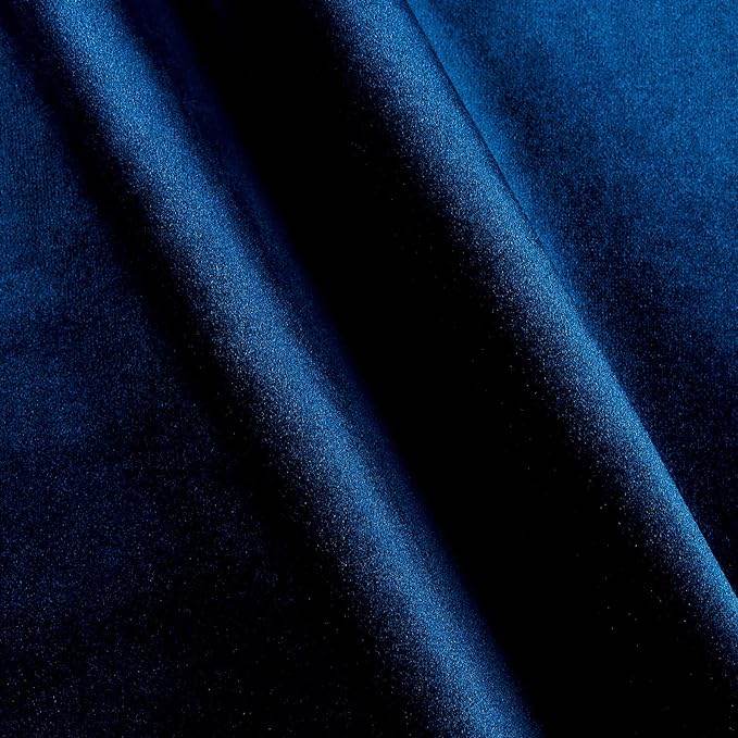 Shiny Velvet Fabric, 72 Inch. in Width, Ideal Material for Home Décor Navy Fabrics Star