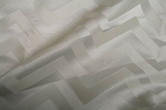 RELLA Jacquard Fabric, 58 Inch. in Width, | Home Décor White Fabrics Star