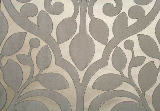 RHONDA Jacquard Fabric, 55 Inch. in Width Silver Fabrics Star