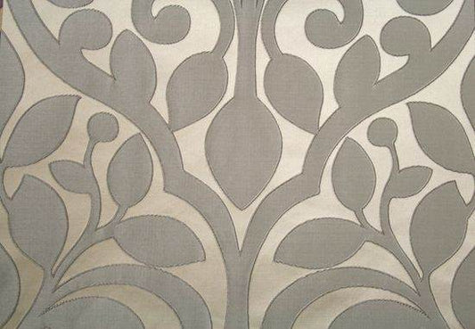 RHONDA Jacquard Fabric, 55 Inch. in Width Silver Fabrics Star