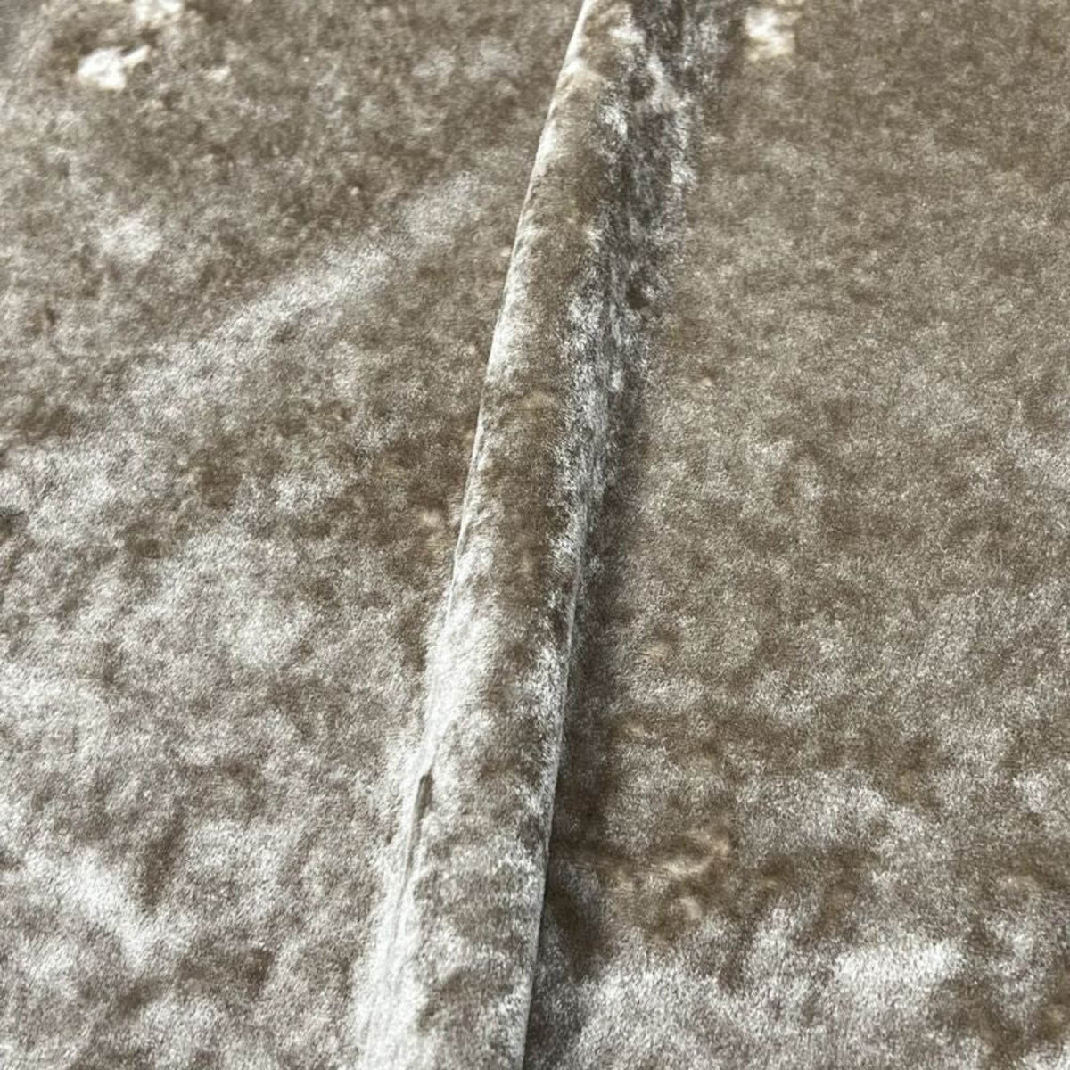 Riverdale Crushed Velvet Fabric, 118 Inch. in Width, | Home Décor Champagne Fabrics Star