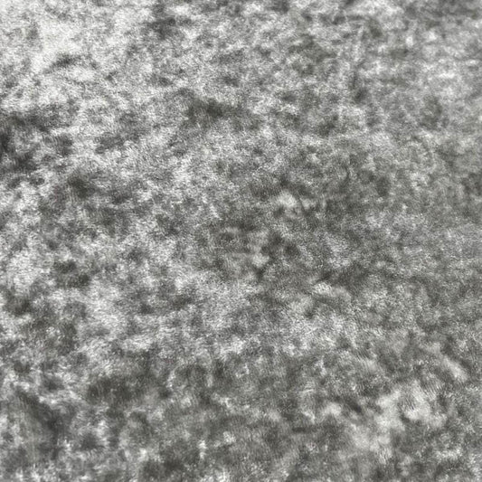 Riverdale Crushed Velvet Fabric, 118 Inch. in Width, | Home Décor Silver Fabrics Star