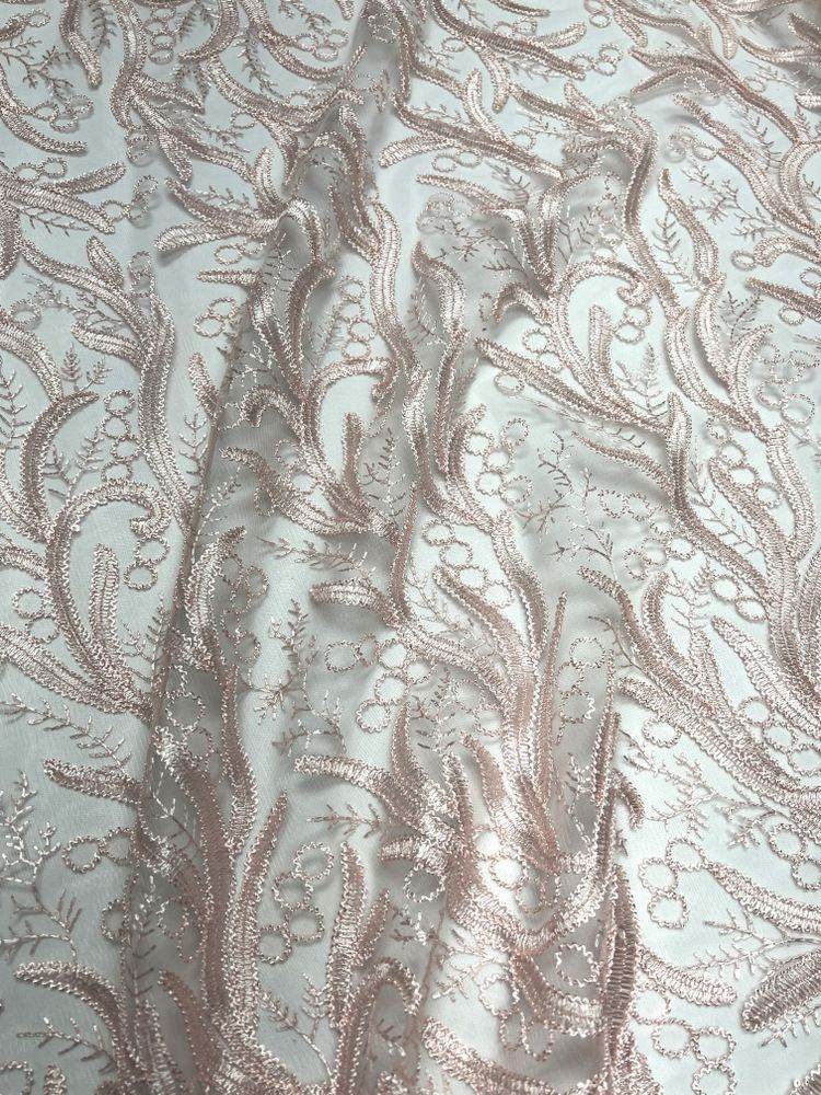 RODEO Lace Fabric, 54 Inch. in Width Pink Fabrics Star
