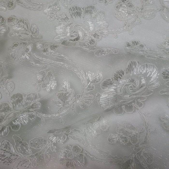 ROSEDALE Lace Fabric, 53 Inch. in Width Ivory Fabrics Star