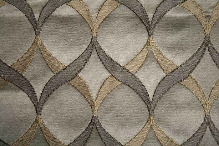RUSSEL Jacquard Fabric, 55 Inch. in Width, | Home Décor Silver Fabrics Star