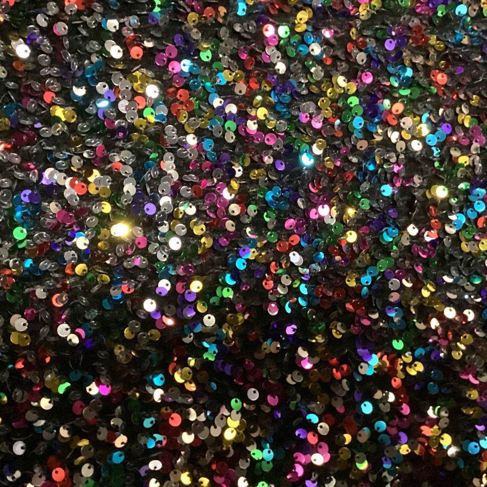 Multi Copper Stretch Velvet Sequin Fabric by the Yard - 48 Inch Wide Fabrics Star