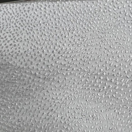 White Sparkle Metallic Jacquard Fabric by the Yard - 115 Inch Wide Fabrics Star