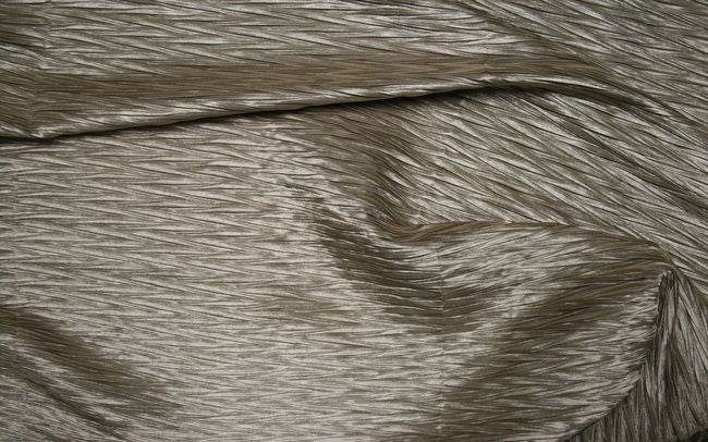 SPARKLING Crushed Fabric, 58 Inch. in Width Mocha Fabrics Star