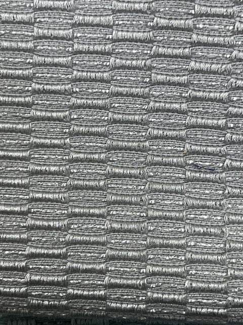 Silver Sprite Jacquard Fabric by the Yard - 115 Inch Wide Fabrics Star