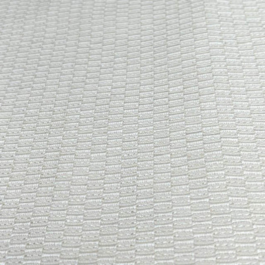 Sprite Jacquard, Textured Feel Fabric, 115 Inch. in Width, | Home Decor White Fabrics Star