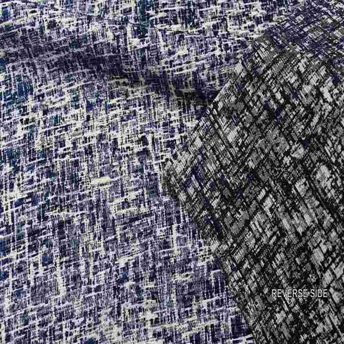 Textura Jacquard Fabric, 55 Inch. in Width, | Home Decor Navy Fabrics Star