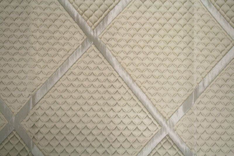 TIMES SQUARE Jacquard Fabric, 110 Inch. in Width Ivory Fabrics Star