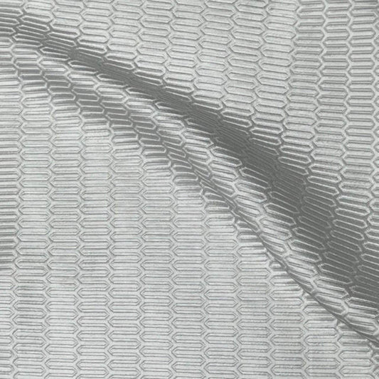 Track Jacquard, Quilted Look Fabric, 115 Inch. in Width, | Home Decor White Fabrics Star
