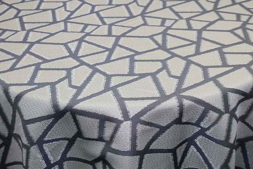 Triangle Metallic Jacquard Fabric, 58 Inch. in Width, | Home Decor Fabrics Star