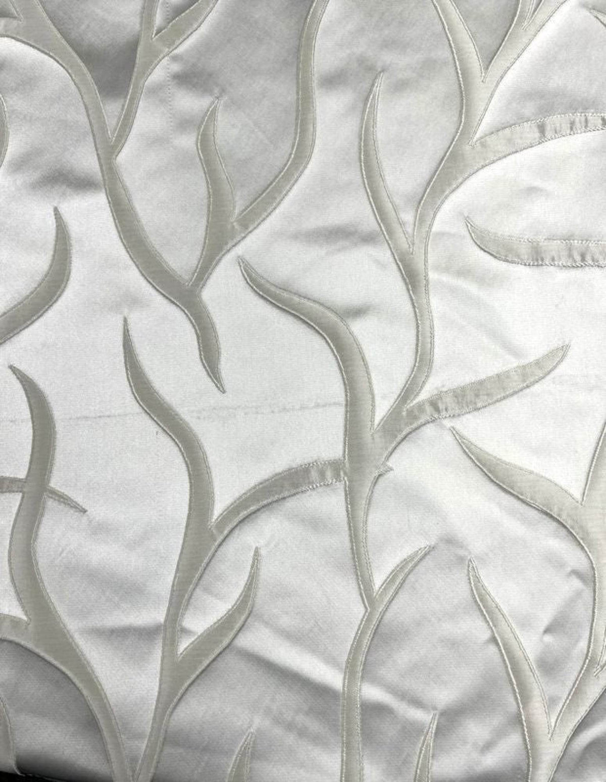 Vine tree Jacquard Fabric, 115 Inch. in Width, | Home Decor Off White Fabrics Star