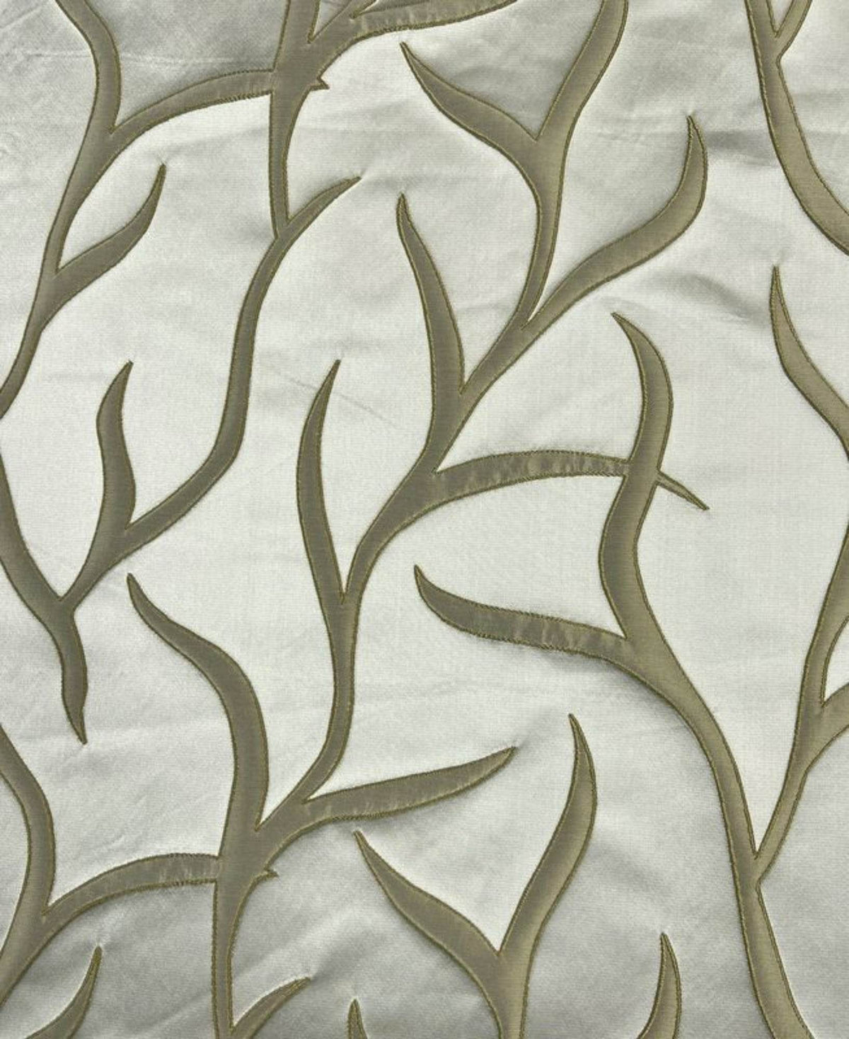 Vine tree Jacquard Fabric, 115 Inch. in Width, | Home Decor Soft Green Fabrics Star